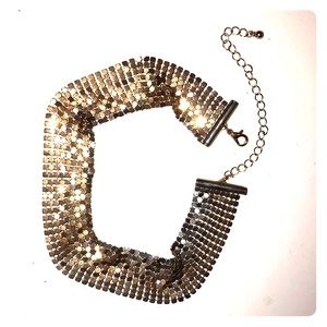 Gold choker